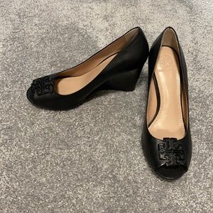 Tory Burch open toe wedge
